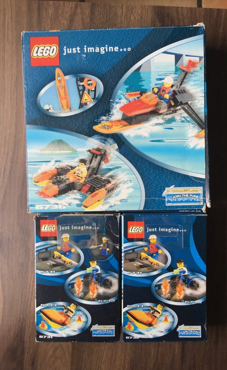 6731, 6732, 6736 Lego, Island Xtreme Stunts - Used (Great