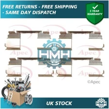 Fits Boxer Relay Ducato Daily Brake Pads Fitting Kit Front Rear Poppy