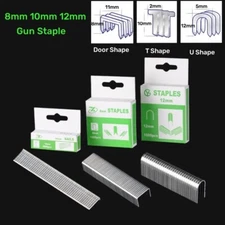 8mm 10mm 12mm Staples Staple Gun Tacker Pack of Upholstery Stapler Heavy Duty