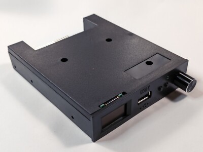 New Gotek FlashFloppy+ 3.42 Drive Amiga Factory OLED Rotary AT32F435