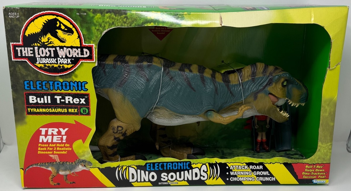 ロストワールド ジュラシックパーク ケナー Kenner Bull T-Rex Jurassic Park Lost World Electronic Bull T-Rex Kenner 1996