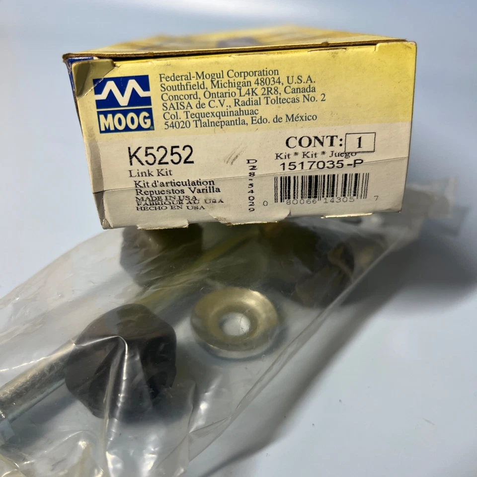 Комплект звеньев подвески стабилизатора подвески K5252 Moog новые автомобильные детали Buick Cadillac Chevy - Изображение 4 из 4