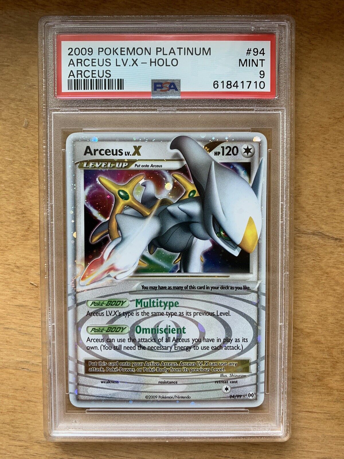 Arceus VSTAR looks similar to the Arceus lvl. X from Platinum Arceus :  r/PokemonTCG