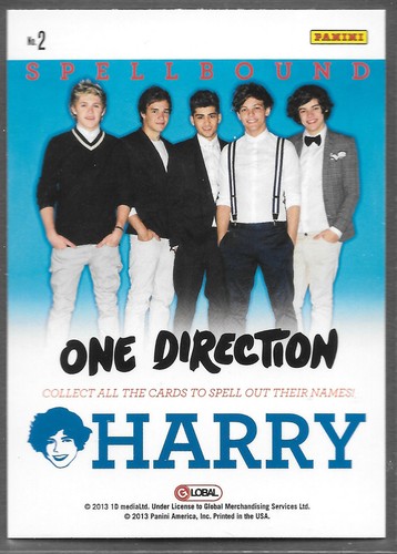 ONE DIRECTION 2013 Panini Single Insert Cards - Choose Complete Your Sets MINT - Picture 70 of 221