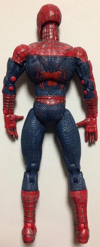 Spider-Man Movie Super Posable Action FIgure 6” Marvel 2002 SpiderMan Toy Biz - Picture 3 of 3