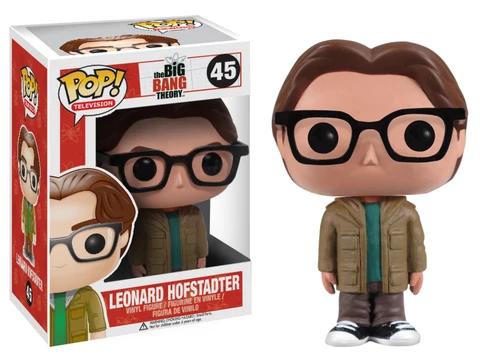 Funko Pop! Vinyl: Big Bang Theory - Leonard Hofstadter #45