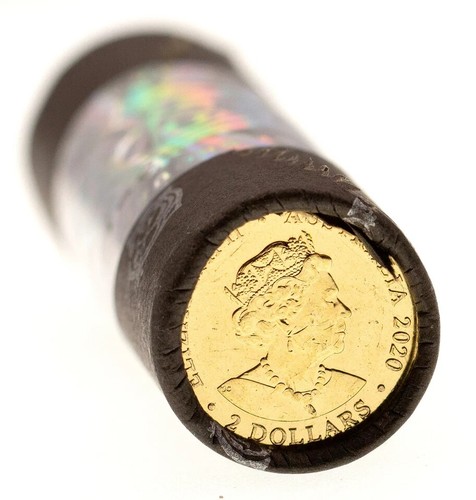 2020 Australian $2 Two Dollar Paralympic Cotton & Co Coin Roll - Picture 2 of 2