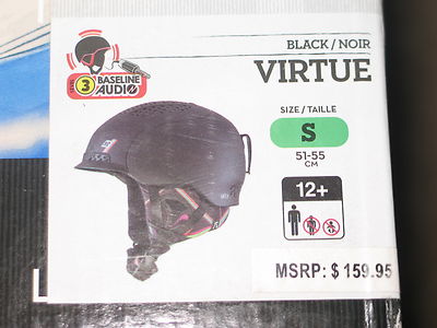 K2 VIRTUE BLACK - Casque De Ski
