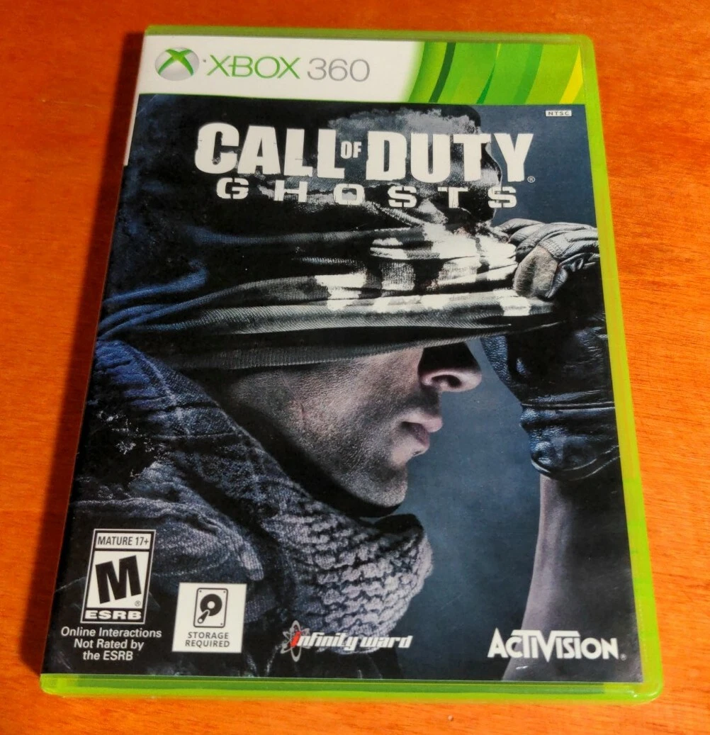 Xbox 360 Call of Duty ghosts