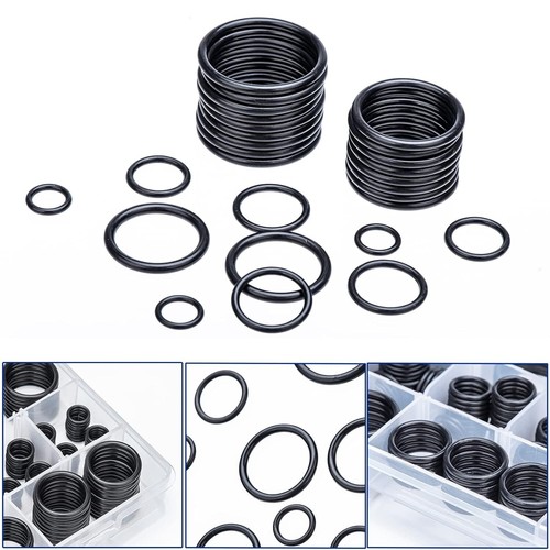 396 Pieces O-Ring Kit Nitrile 90 Duro for Hydraulic Pipe Pump Hydraulic Fittings - Picture 3 of 5