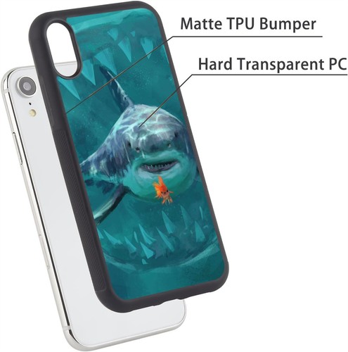 For iPhone X XS 11 12 13 14 15 Pro Max Covers Ocean Predator - Picture 158 of 240