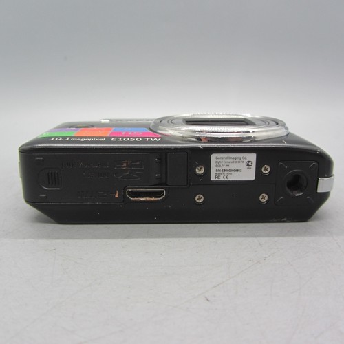 General Electric Digital Camera GE E1050 TW 10.1MP Black Tested - Picture 7 of 9