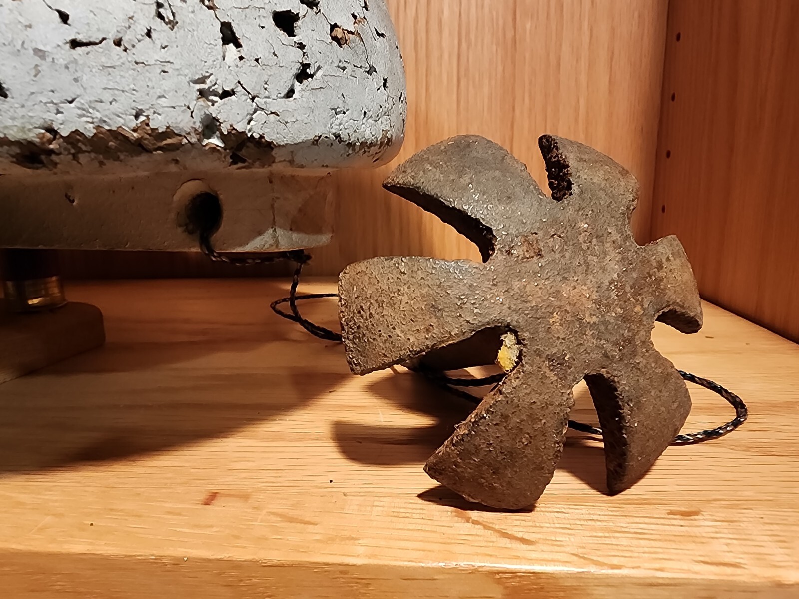 Very Nice Original Large L.L. Bean Cork & Wooden Goose Duck Decoy