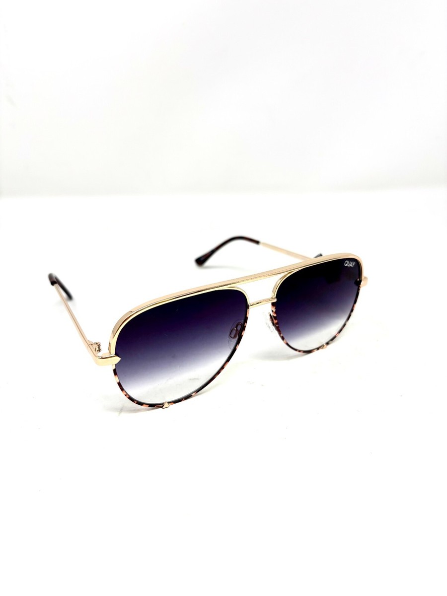 Quay Rare High Key Gold Tortoise Sunglasses