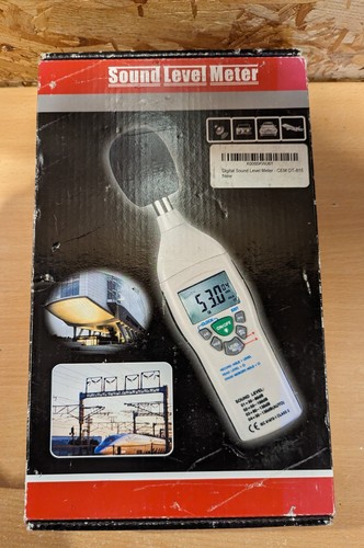 CEM DT- 815 Sound Level Meter Environment Test Meter Noise DECIBELS TESTER - Picture 8 of 10