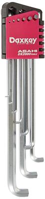 ASAHI Tools Long Daxkey Sechskantschlüssel-Set 9-teilig DYS0910 HERGESTELLT I...
