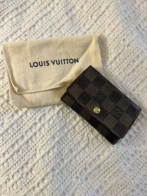 Authentic Louis Vuitton Key Holder Monogram Canvas Multicles