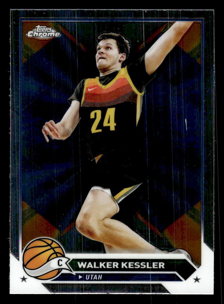 2023-24 Topps Chrome #185 Walker Kessler - EXMT+ 10003640 *TCShack