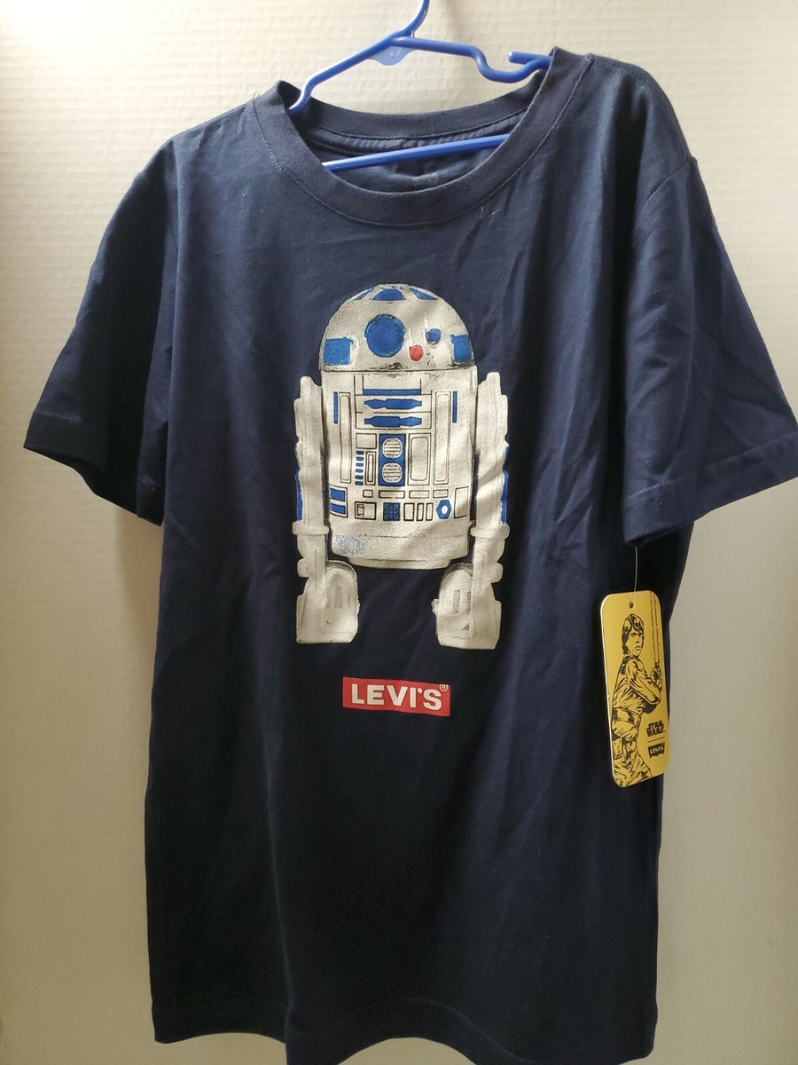 STAR WARS／R2-D2 Tシャツ キッズLサイズ Star Wars Levi Kids M 10-12 T-Shirt Inspired By A Galaxy Far, Far