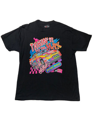 Vintage Dale Earnhardt Peter Max Takin Goodwrench Shirt Chase Authentic SZ L