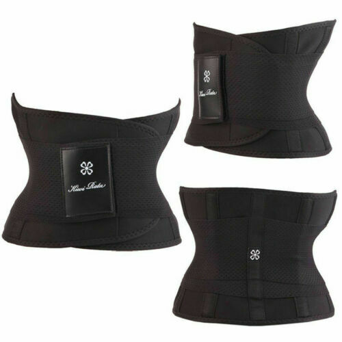 Herren Taillentrainer Body Shaper Schweißgürtel Bauchkontrolle Wickelband Fatburner U8 - Bild 13 von 22
