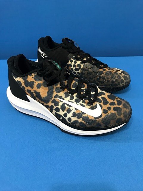 women's leopard tennis shoes