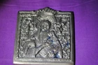 Copper cast icon of the Mother of God of the Passion, Old Believer casting, the