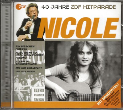 NICOLE - 40 Jahre ZDF Hitparade (Sony Music #88697 45136 2 - Germany, 2009)