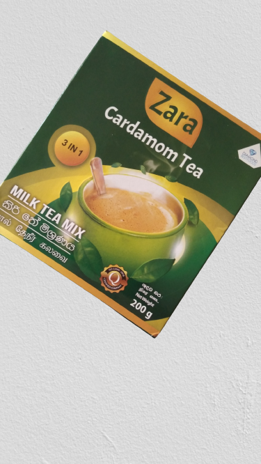 Tea Cardamom Milk Mix 200g Quality Make Zara Unsweetened Srilanka
