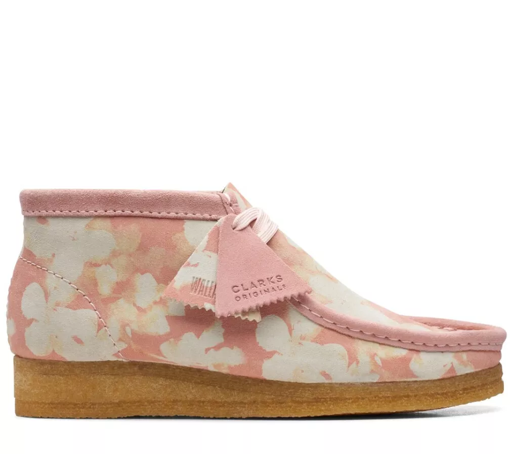 Clarks boots sales womens pink