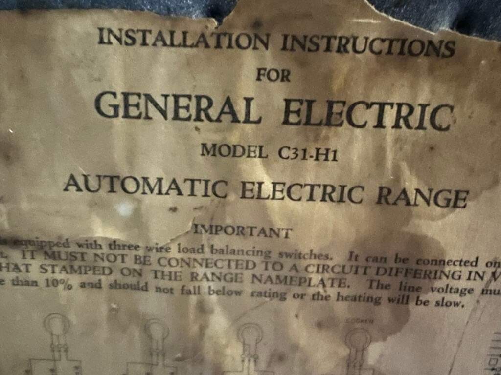 Vintage electric stove eBay