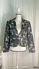 Bergamo by EBI Sz 8 Embroidered  Formal Jacket