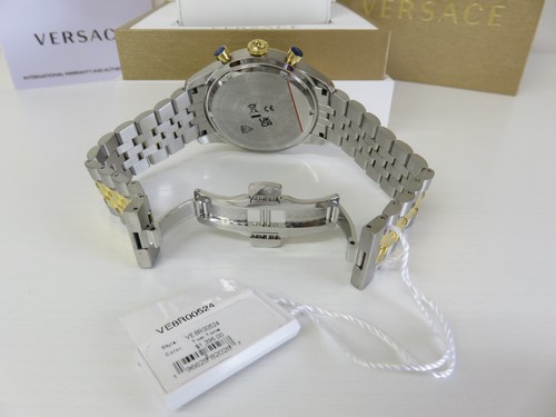 Versace Men's VE8R00524 Chrono Master Chronograph Date Two Tone Swiss Made Watch - Picture 11 of 13