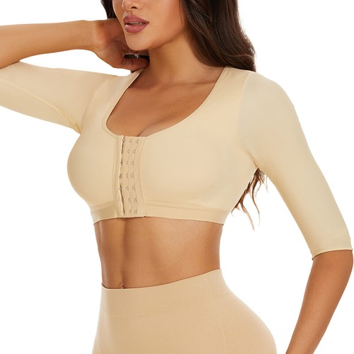 Women Arm Shaper Post Surgery Compression Sleeve Posture Corrector Shapewear New - Picture 13 of 14