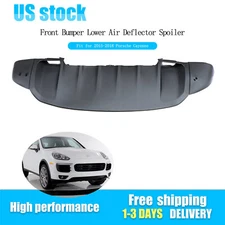 Front Bumper Lower Air Deflector Spoiler Fits 15-18 Porsche Cayenne 95850510000
