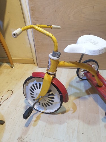 Vintage Original Rare Childs Raleigh Tricycle Trike 3 Wheeler 1950s Needs Tlc - Picture 5 of 13