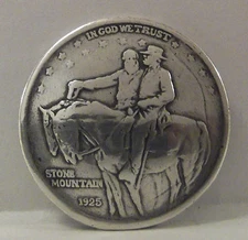 1925 STONE MOUNTAIN CONCHO CONFEDERATE CIVIL WAR MEMORIAL TO THE SOUTH SOLDIERS