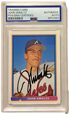 MLB John Smoltz 1991 Bowman Atlanta HOF #580 Trading Card PSA/DNA