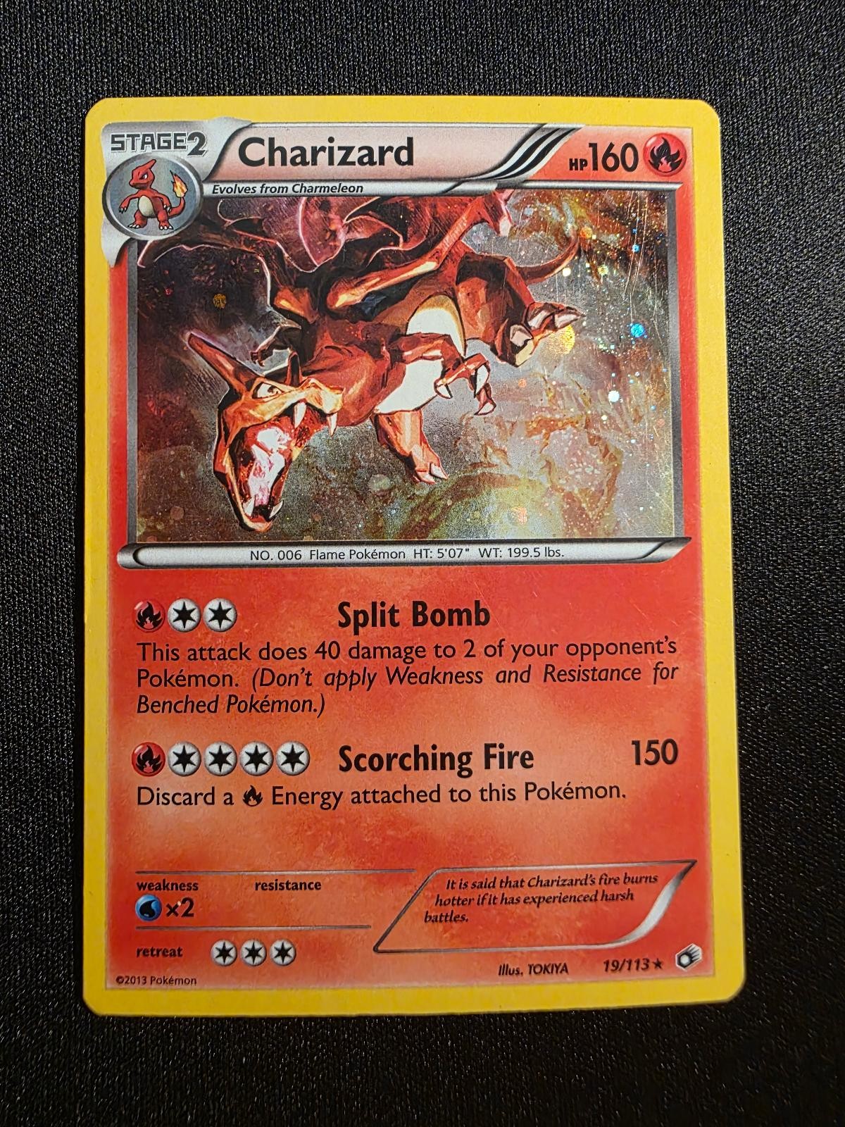 Charizard 019/113 MCAP Holo Lightly Played