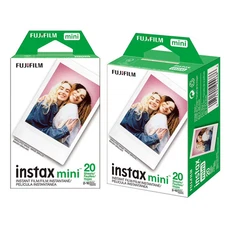 Fujifilm 2 Pack instax mini Instant Daylight Film, Twin Pack, 20 Exposures, ISO