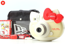 Rare Red Near MINT Fujifilm Instax Mini Hello Kitty Instant Camera From JAPAN