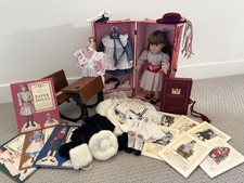 Vintage Pleasant Company Samantha circa 1986, accessories, books, paperdolls