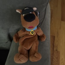 Warner Bros. Studio SCOOBY-DOO BASEBALL Bean Bag Plush w/mint tags 1998 