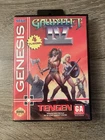 Gauntlet IV Sega Genesis NO GAME! CASE AND MANUAL ONLY!