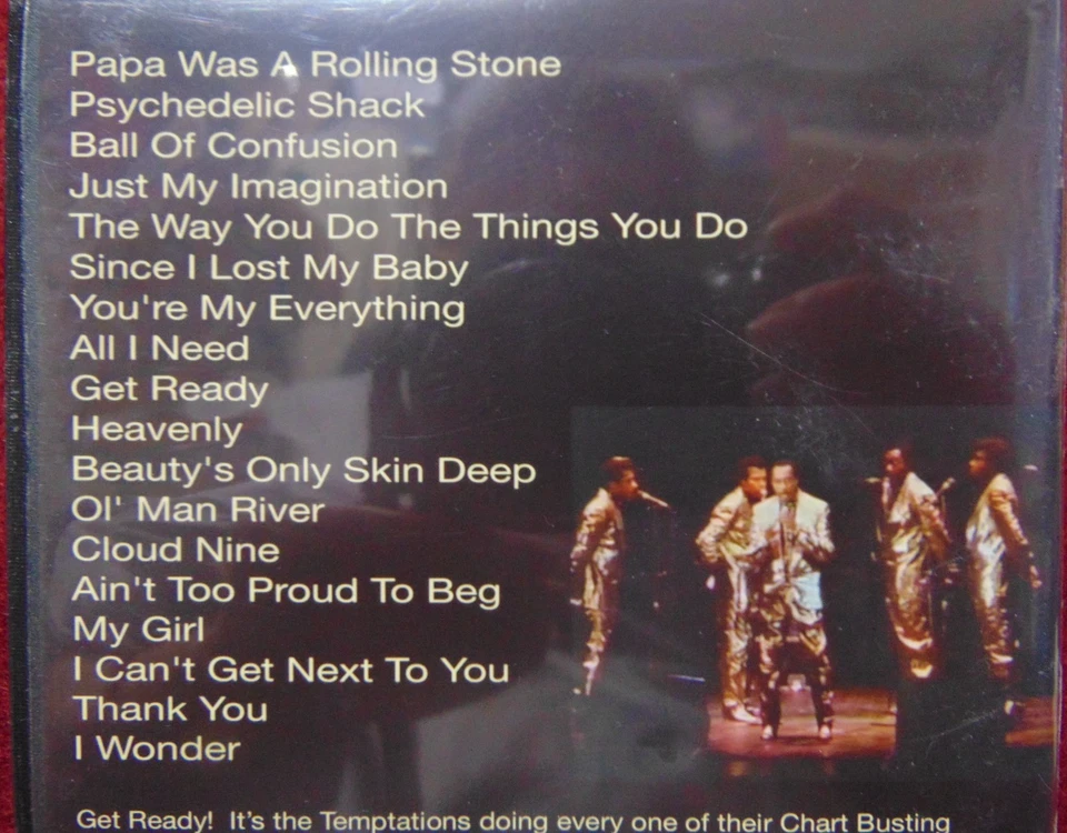 The TEMPTATIONS Live in London (DVD, 2010) БУДЬТЕ ГОТОВЫ!! TEST1 - Изображение 3 из 4