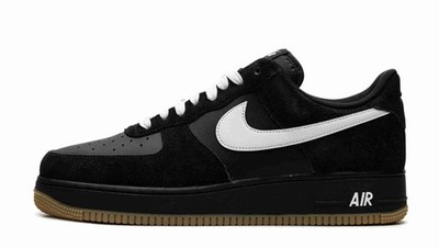 Nike Air Force 1 Low '07 LV8 Black Gum Light Brown White Men's