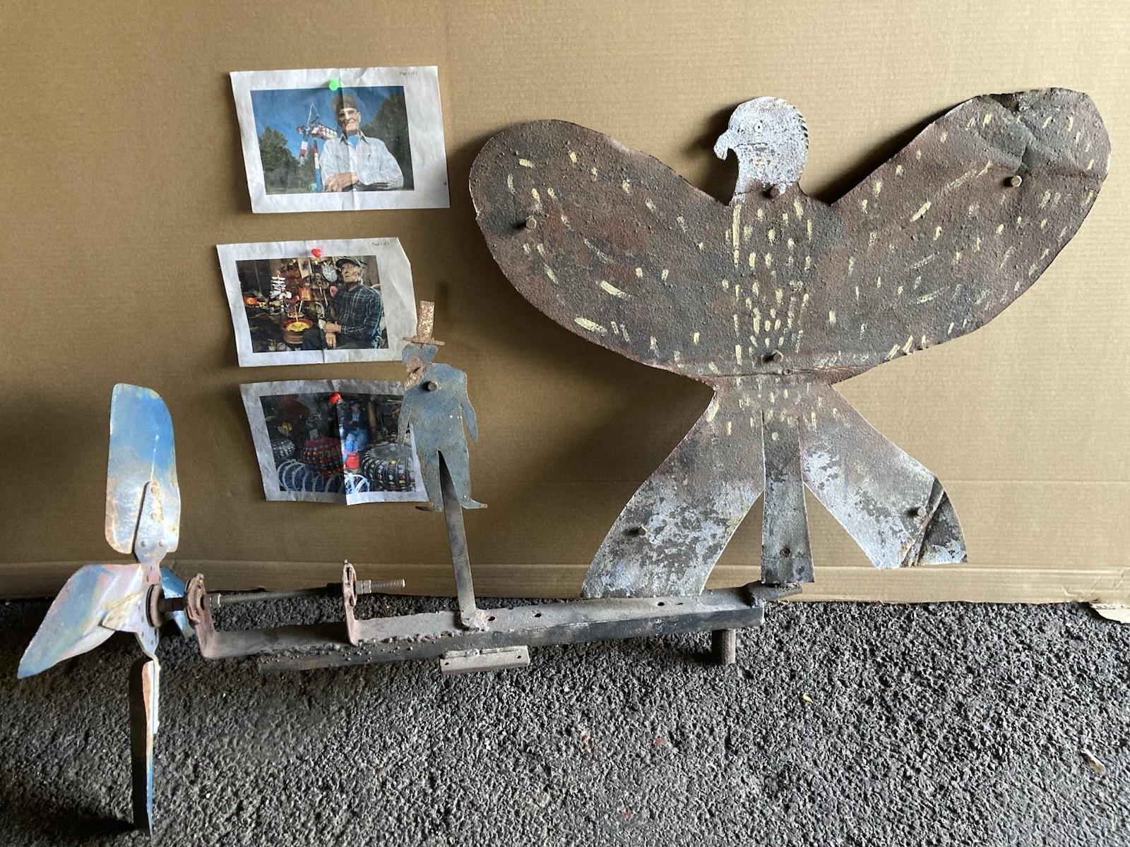 Whirligig Vintage Possible  Vollis Simpson American Outsider folk Artist