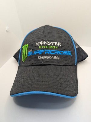 Monster Energy Supercross Hat  Championship AUTOGRAPHED Plessinger and WEBB