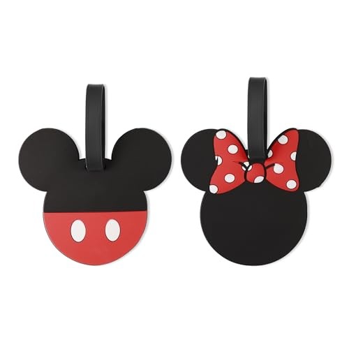 Peers Hardy - - Rubber Minnie Mickey Luggage Tag /Jewellery - Fashion - D59z