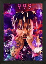 Juice wrld rapper rap Framed Wall Art Poster Canvas Print Picture